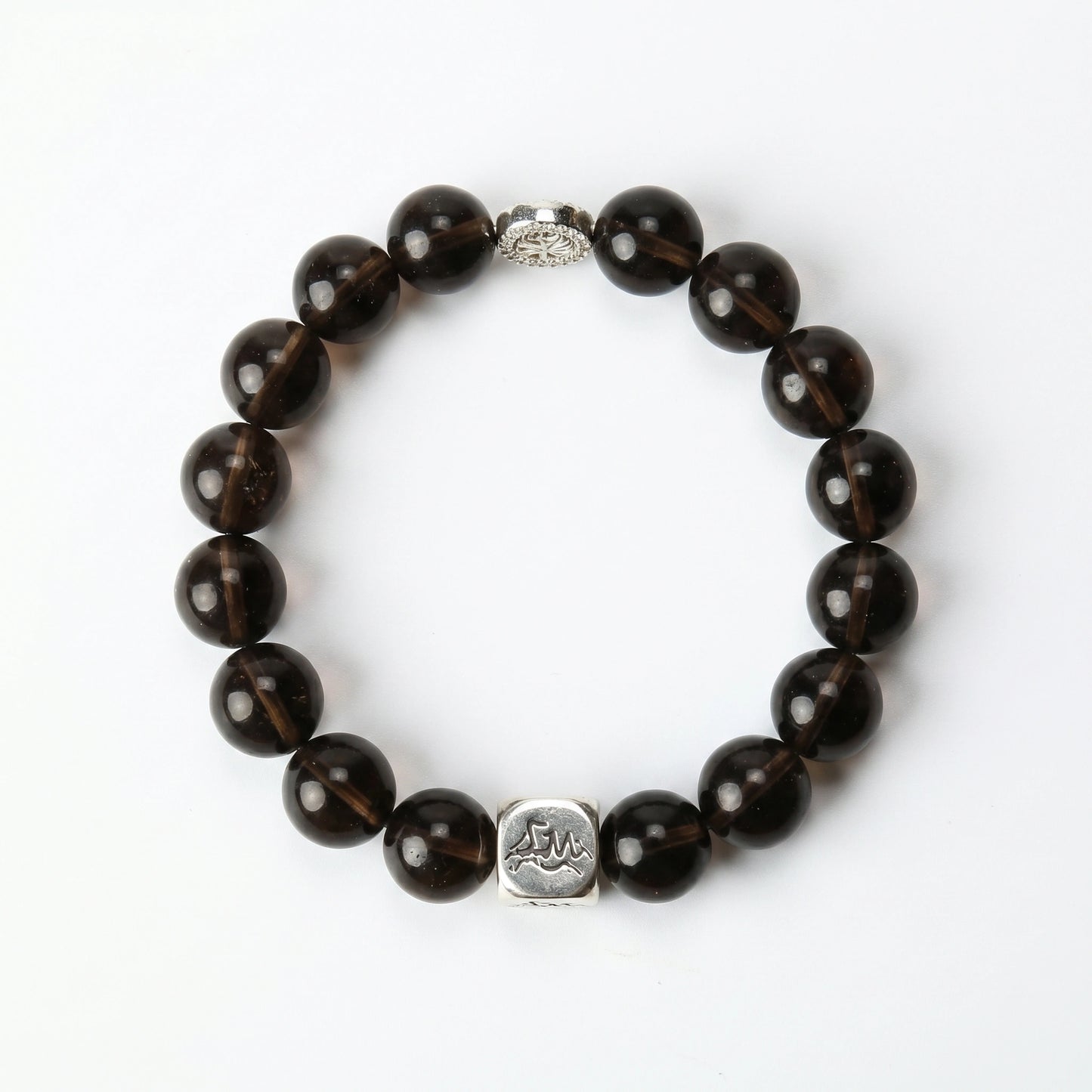 Catalyst metal crystal bracelet — cintamani — accelerates spirituality and shields negativity — Leymen Jewels