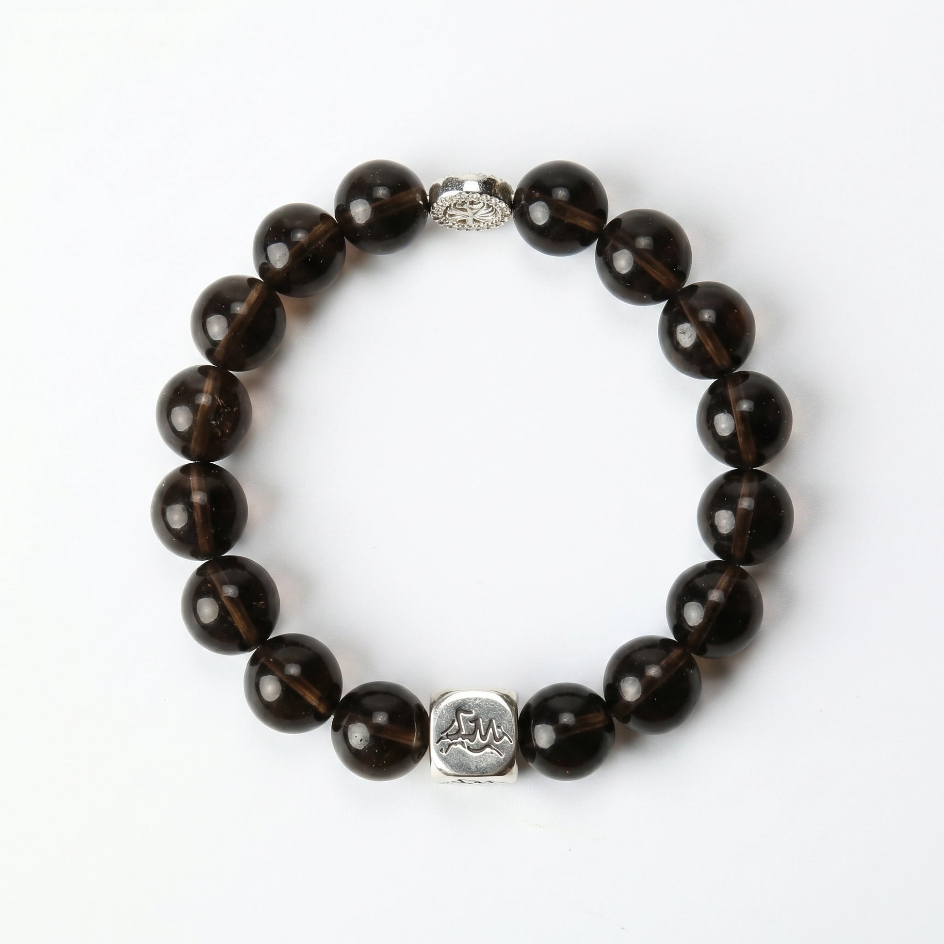 Catalyst metal crystal bracelet — cintamani — accelerates spirituality and shields negativity — Leymen Jewels